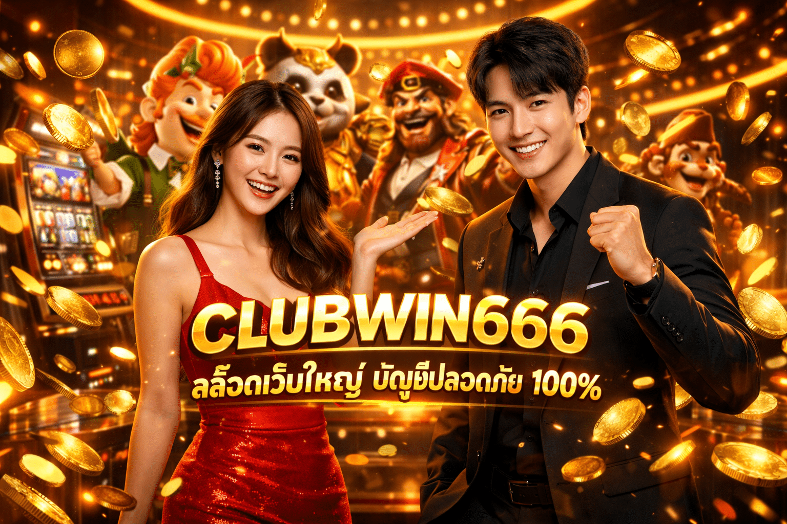 CLUBWIN666 สล็อตเว็บใหญ่ บัญชีปลอดภัย 100%
